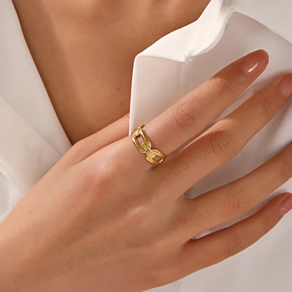 Bague Maillon